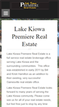 Mobile Screenshot of lakekiowarealestate.com
